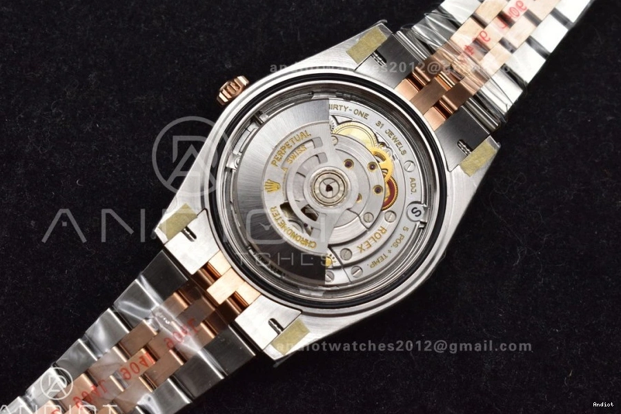 RG 41 Dial Bracelet 126333 Steel Gray SS Roman RG 1:1 Edition 904L SH3235 (Gain Weight) Green DateJust Jubilee SS Best on ARF 0414